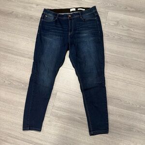 Angels Everluxe Sculpt Skinny Jeans size 16W Stretch waist comfort